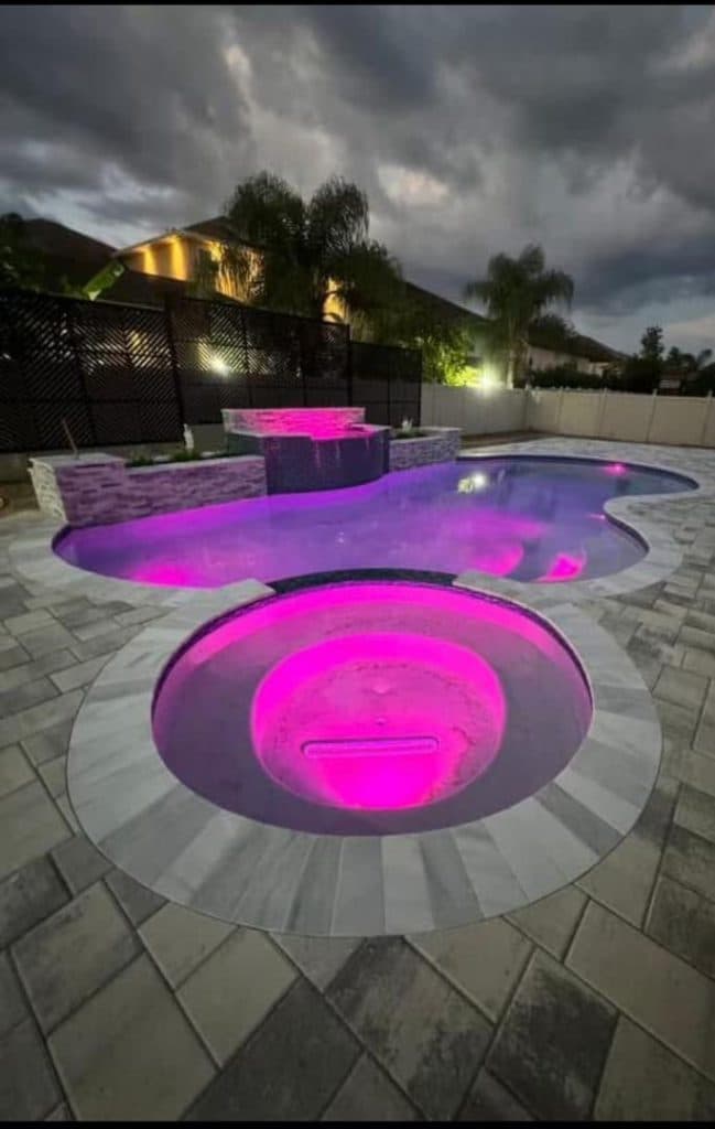 Poolside Landscaping